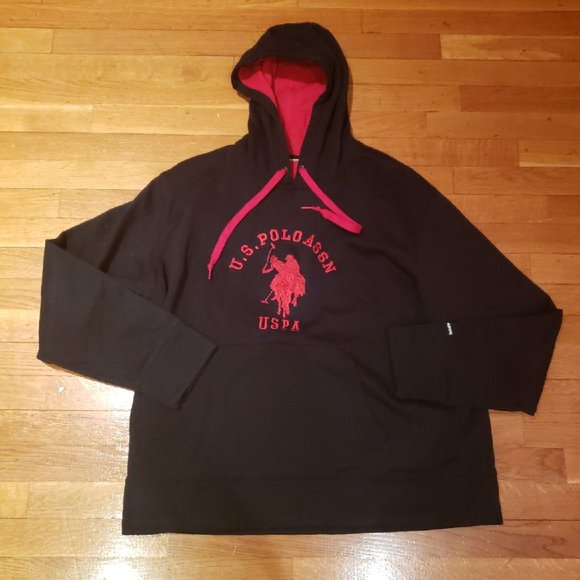U.S. Polo Assn. Other - U.S. POLO ASSN. BLACK HOODIE SIZE XL